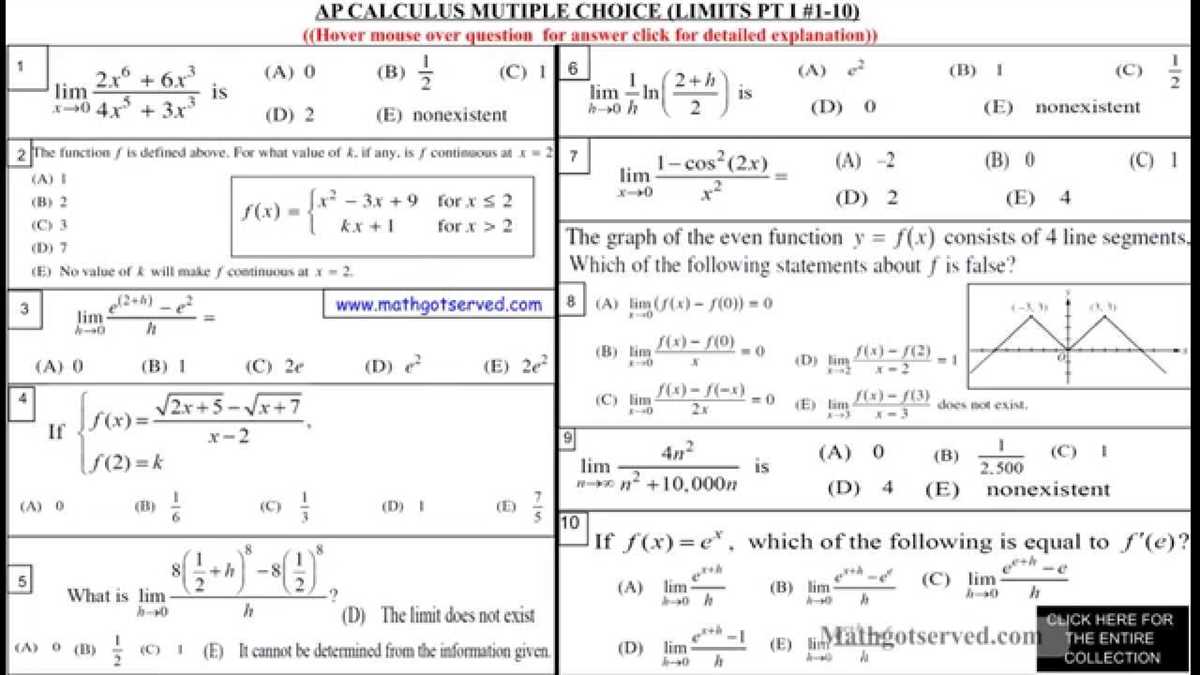 Why Practice for the AP Calc AB Exam is Crucial