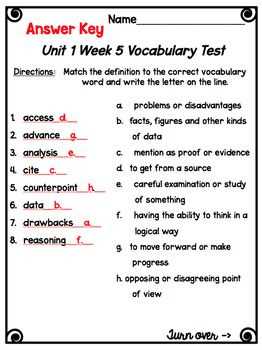 How to Access Glencoe McGraw Hill Unit 1 Parts of Speech Answer Key