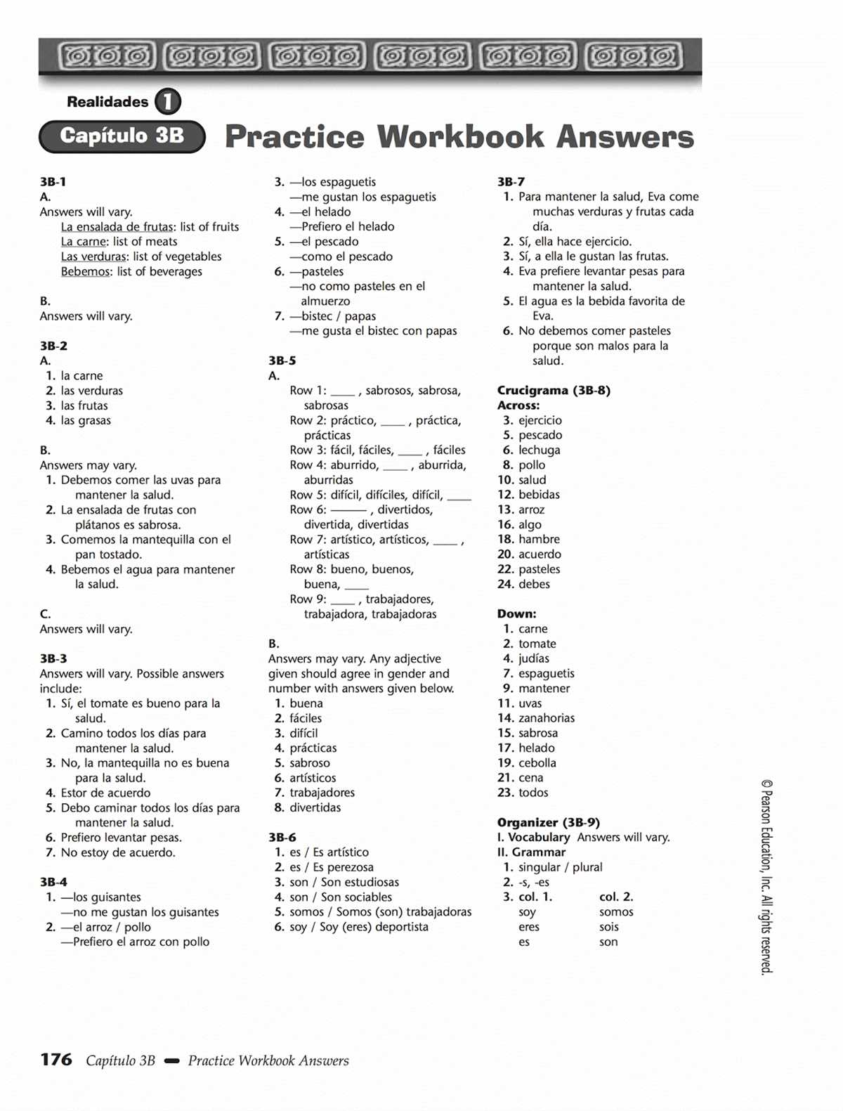 Understanding the Answers to Capitulo 2a in Realidades 2 Capitulo 2a answers realidades 2