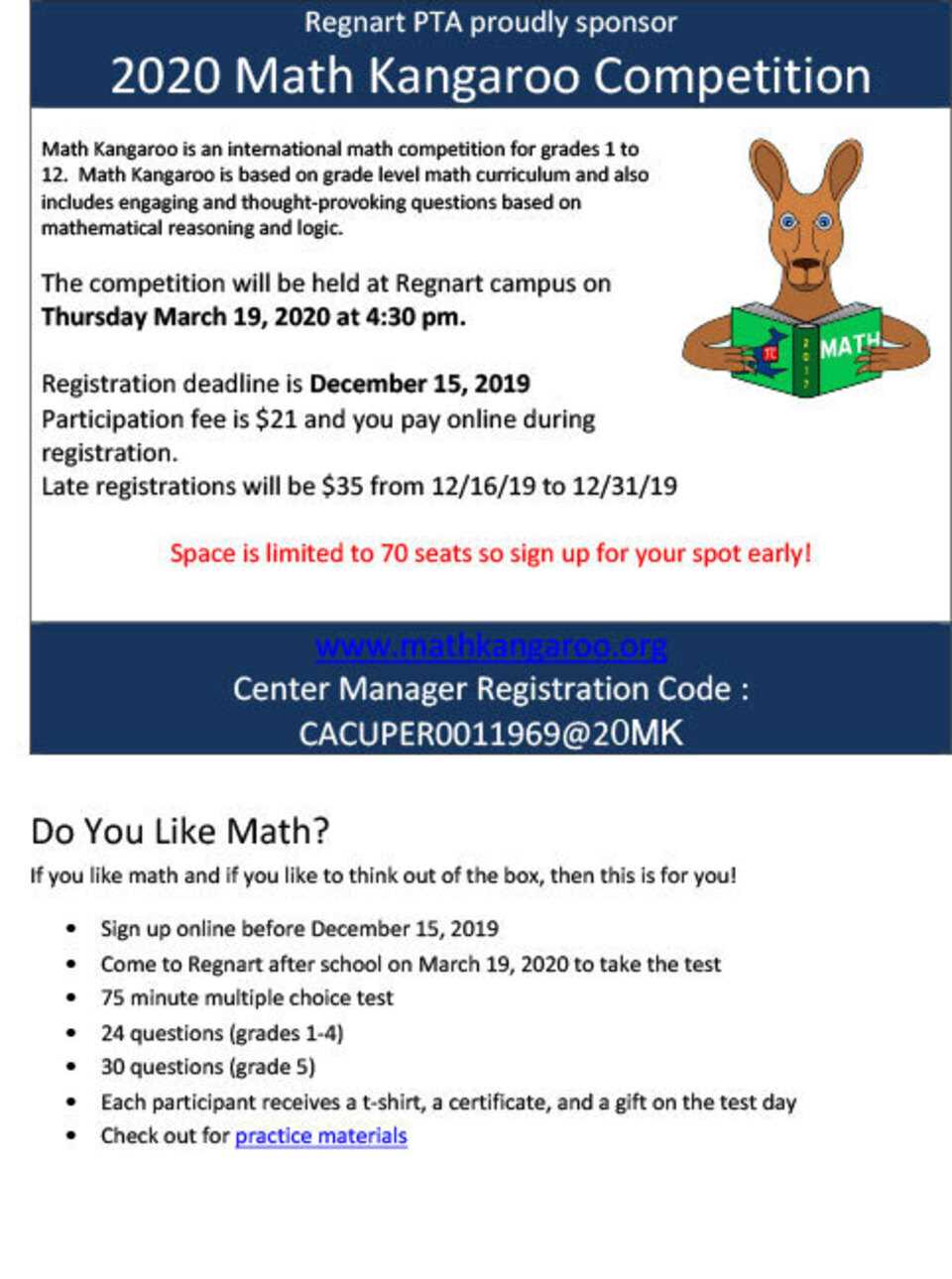 Tips for preparing for Math Kangaroo