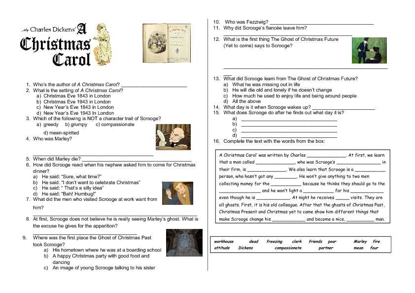 Understanding the Background of A Christmas Carol