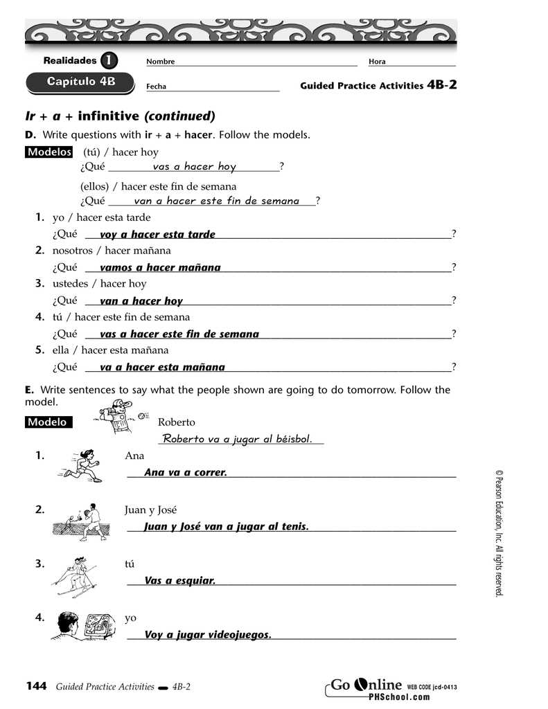 What is Realidades 2 capitulo 3a 8 crossword?