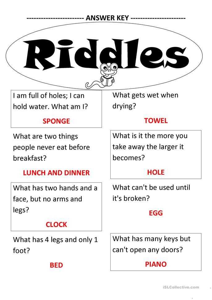 The Benefits of Solving Complicated Riddles