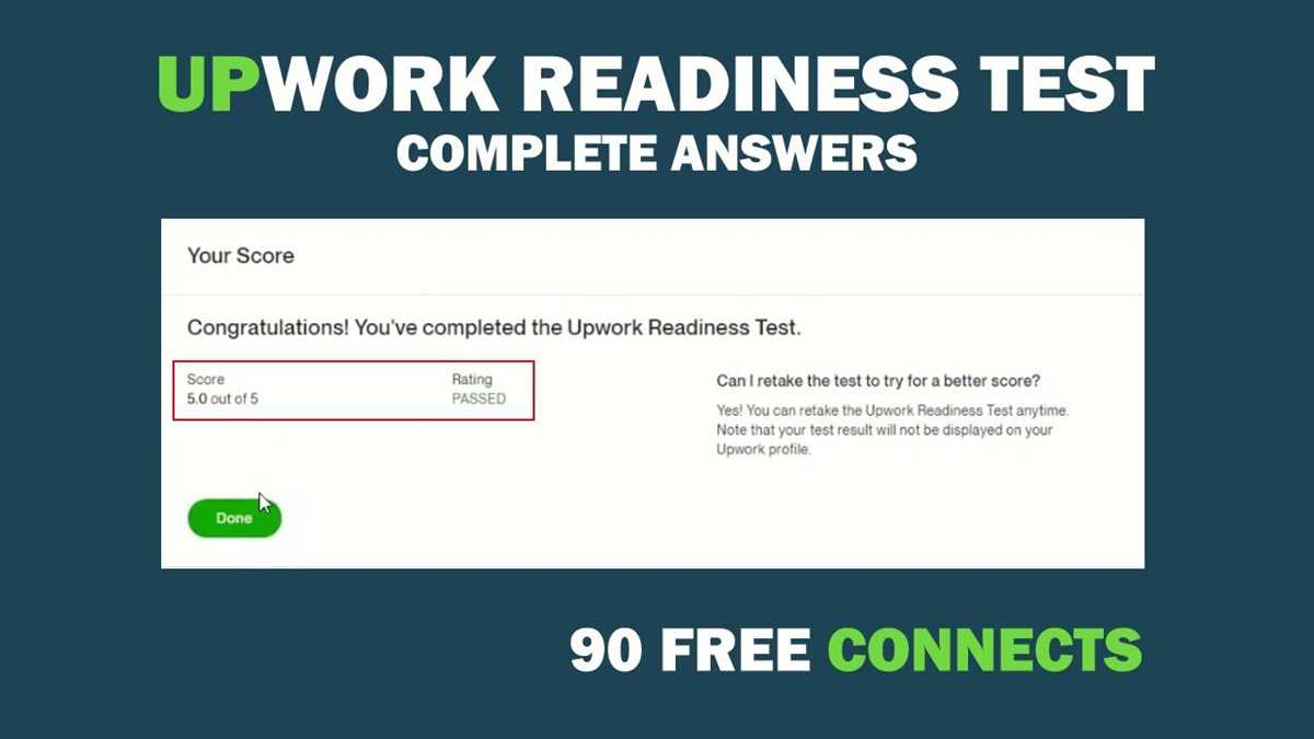 Key Areas to Focus on for Upwork Test Success