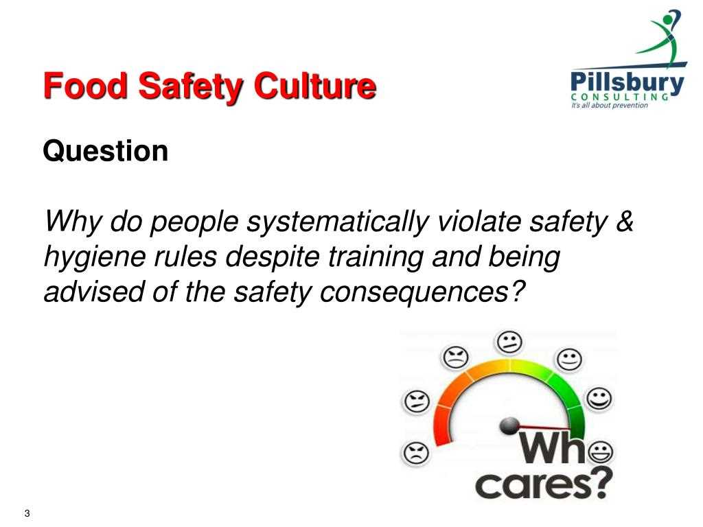 3. Food Storage and Handling: