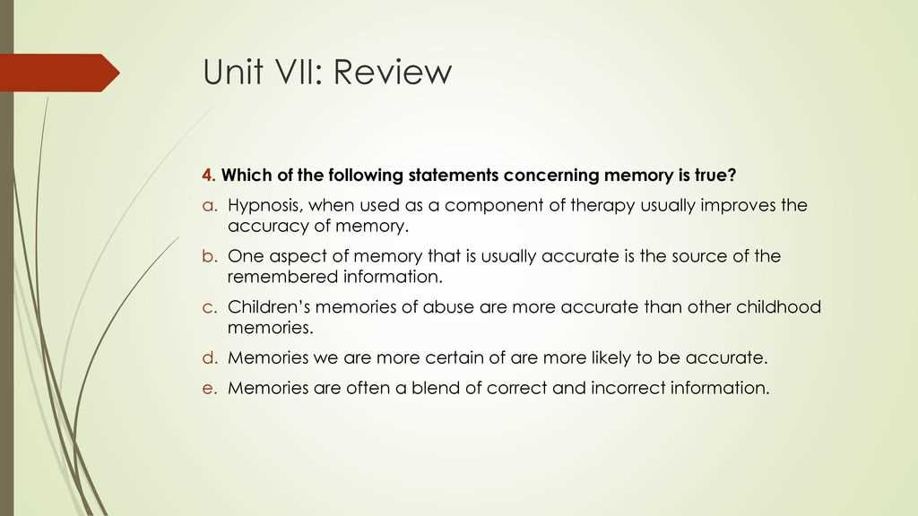 Key Concepts in AP Psychology Unit 1