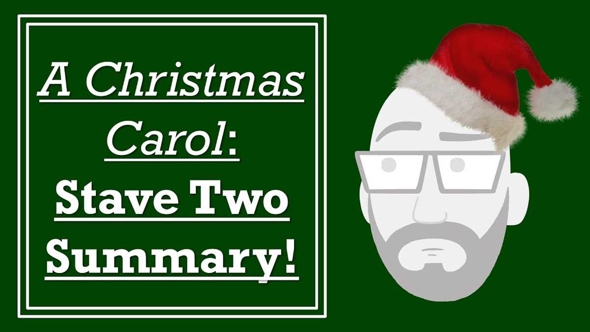 Major Events in Stave 3 of A Christmas Carol