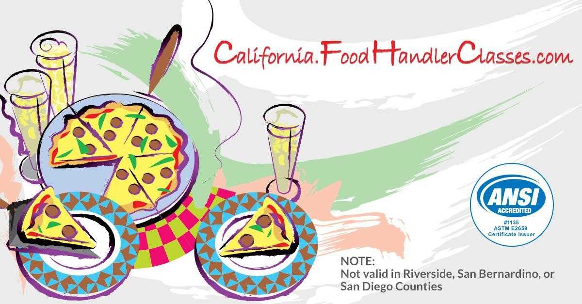 2. How long is the San Diego food handlers card test?
